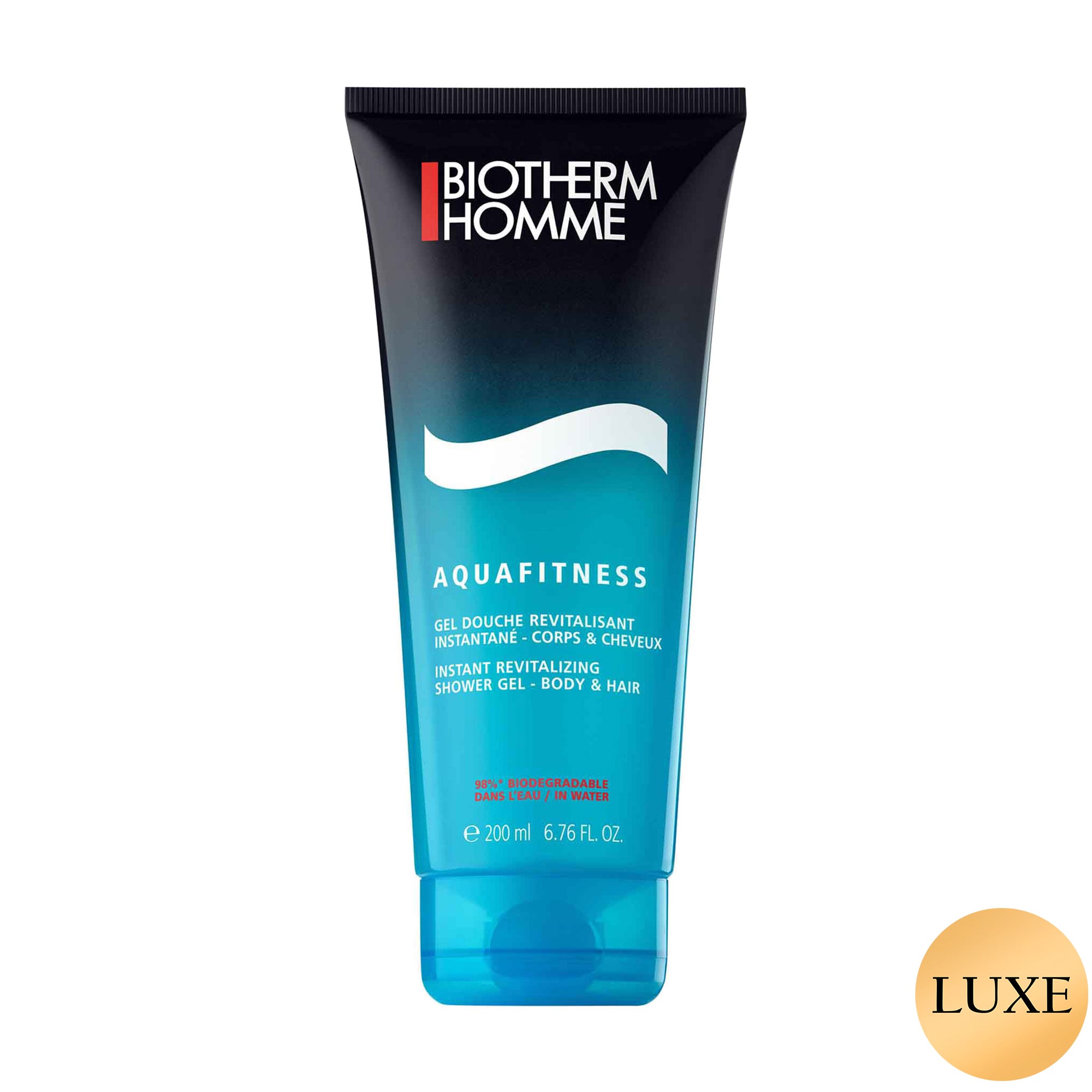 Чоловічий гель-шампунь для волосся та тіла Biotherm Homme Aquafitness Shower Gel, 200 мл